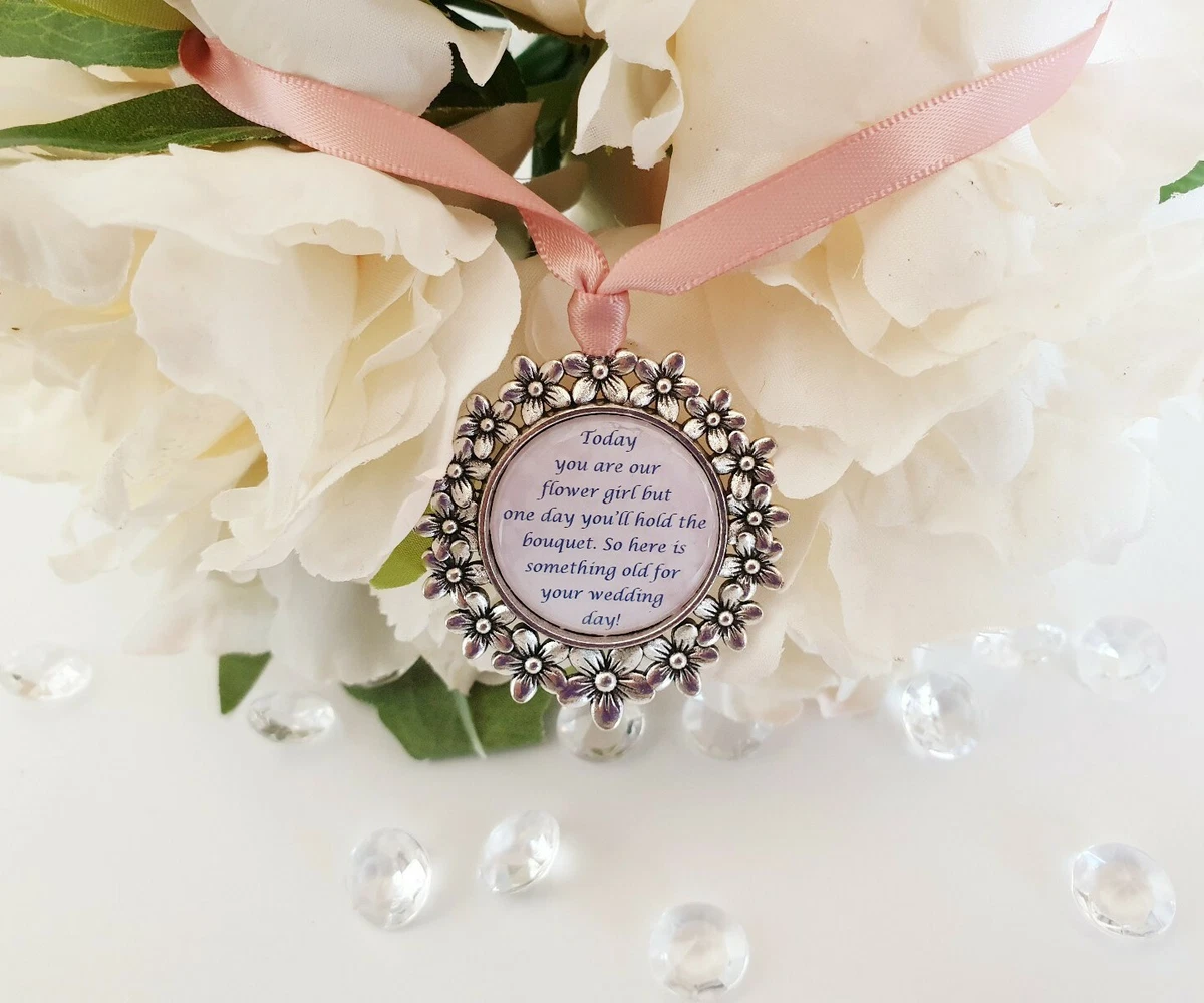 Flower girl hotsell bouquet charm