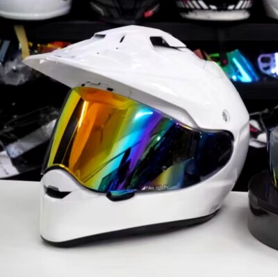 SHOEI HORNET ADV Rally CNS-2 Visor Rainbow Red