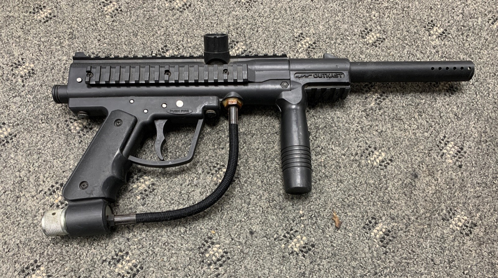 SemiAuto JT Outkast Black Paintball Gun Marker Works eBay