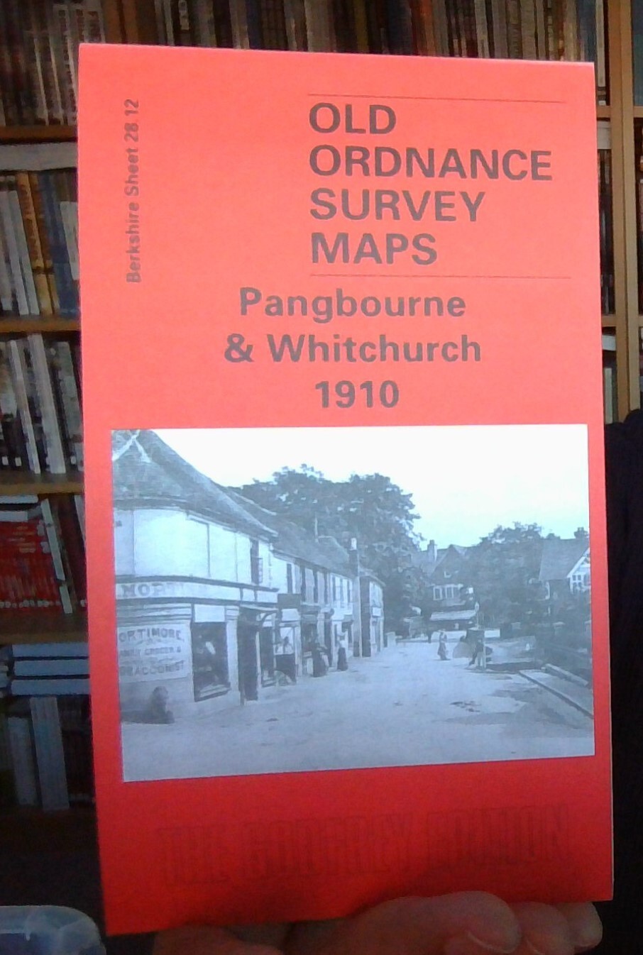 MAP OF Pangbourne & Whitchurch 1910  Berkshire Sheet 28.12 by Jean Debney NEW