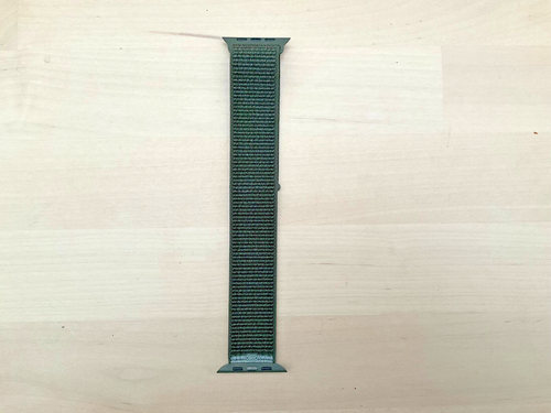 Genuine Apple Watch Nike Sport Loop Band Cargo Khaki 49mm 45mm 44mm - Picture 2 of 6