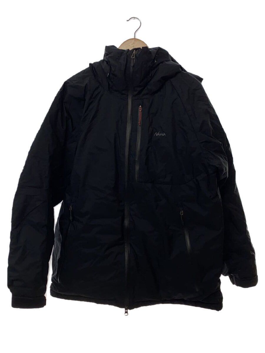 ジャケット・アウター NANGA NO COLLAR DOWN COAT BLACK NANGA /NO COLLAR SOFT DOWN COAT(UNISEX)/ノーカラーソフト