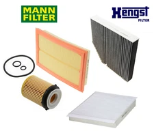 Air Filter Oil Filter AC Cabin Filter Kit 4pcs OEM for Mercedes C E GLC 15-20