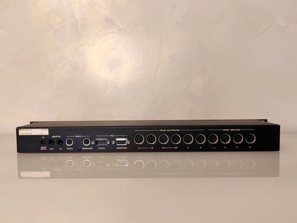 🎹 OMS OPCODE STUDIO 64 X MIDI INTERFACE PATCHBAY 64 Kanäle Win Mac - Bild 3 von 4