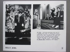 Billy Joel black & white 8 X 10 glossy promo photo Keeping The Faith !