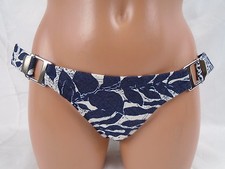 Sauvage Luxe Denim Floral Bikini Bottoms Small Item #3208L