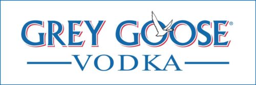 GRIGIO OCA Decalcomania Adesivo Vodka *DIVERSE DIMENSIONI* Barra Alcool  - Foto 1 di 1
