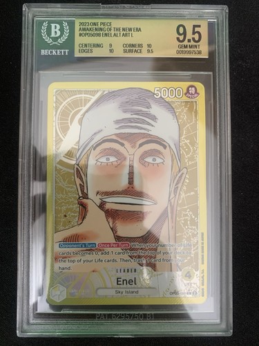 Enel (Alternate Art) graded BGS 9.5 for sale on eBay