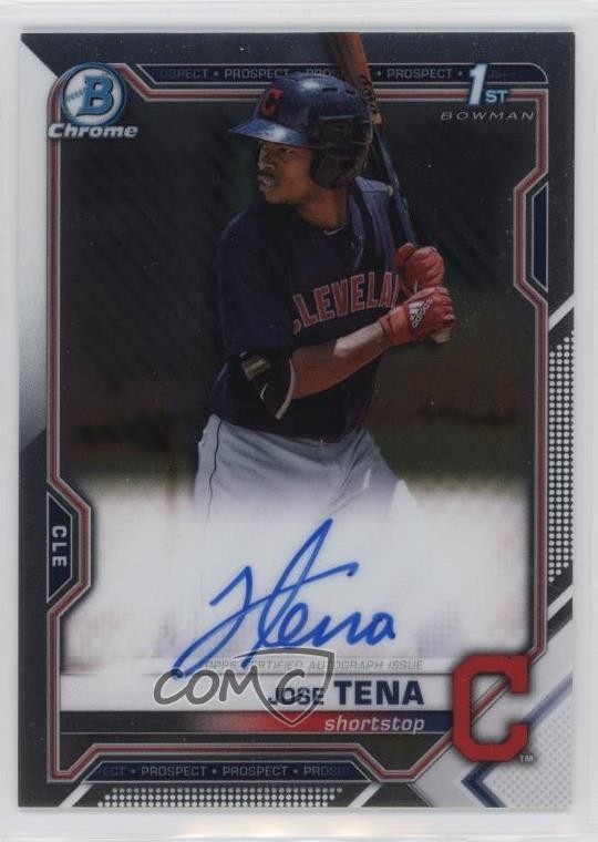 2021 Bowman Chrome Prospects Auto Jose Tena #CPA-JT Auto 12g7