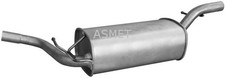 ASMET 11.039 Mittelschalldämpfer für MAZDA