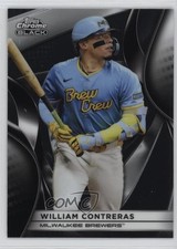 2025 Topps Chrome Black William Contreras #81 1mq2
