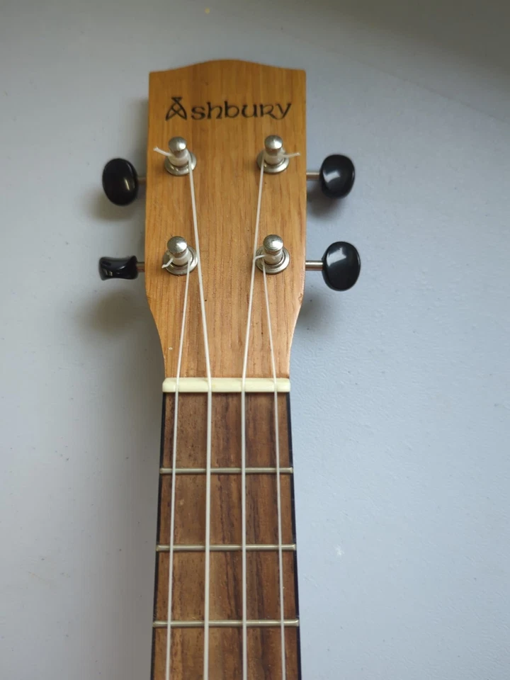 ASHBURY AU40C UKULELE Soprano Flame Oak SAN11 - Image 3 of 4