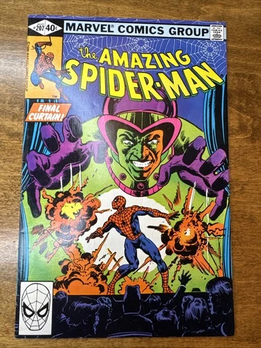 The Amazing Spider-Man #207 Marvel Comics 1980 FN