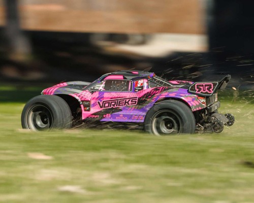 Arrma Vorteks 223S 1/10 BLX Brushless RTR 4WD Stadium Truck (Purple) - Picture 2 of 10