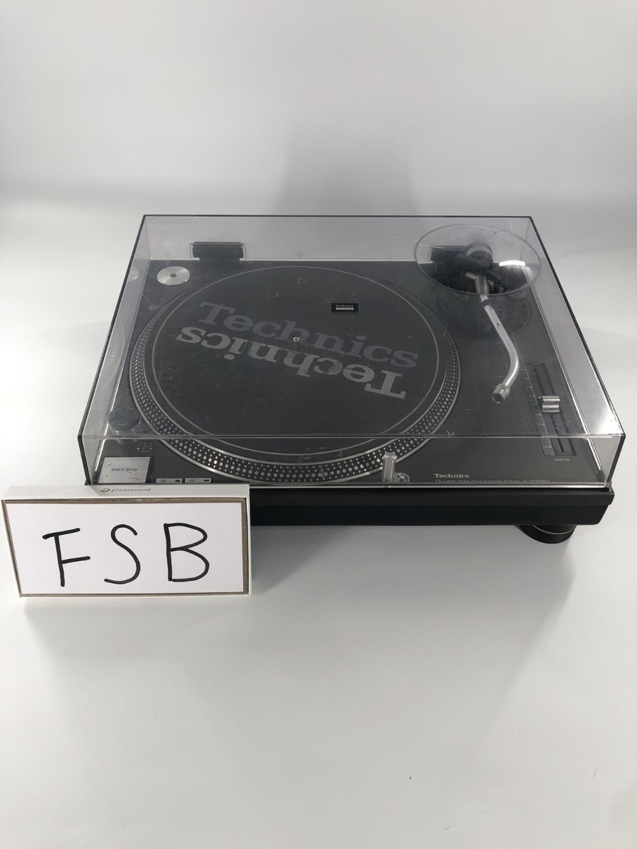 Technics SL-1200MK3 Turntable Black DJ Working Tested Video From