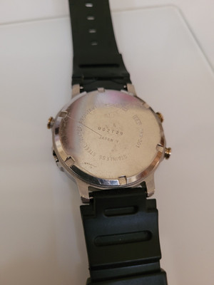 RARE VINTAGE CASIO 862 TRW-301 YACHT TIMER WATCH MENS STEEL JAPAN