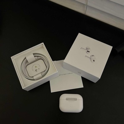 Apple AirPods Pro 2nd Generation Model MTJV3AM/A, White | eBay