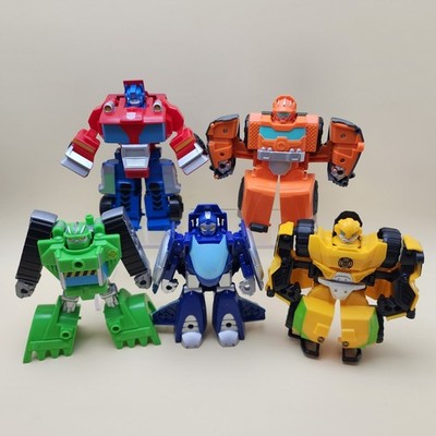 TRANSFORMERS Rescue Bots Academy (2018) Lot of 5 OPTIMUS WHIRL BOULDER & More