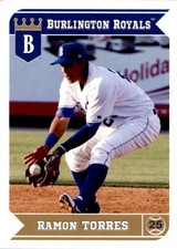 2013 Burlington Royals Grandstand #32 Ramon Torres Dominican Republic DR Card
