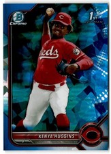 2022 Bowman Draft Sapphire #BDC-140 Kenya Huggins