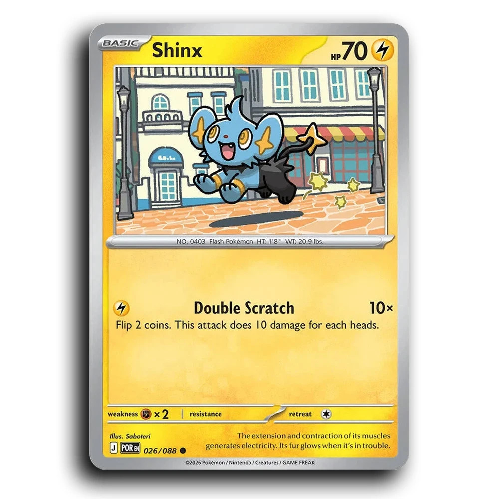 Shinx 026/088 Common Perfect Order Pokemon NM (FREE S&H) | eBay
