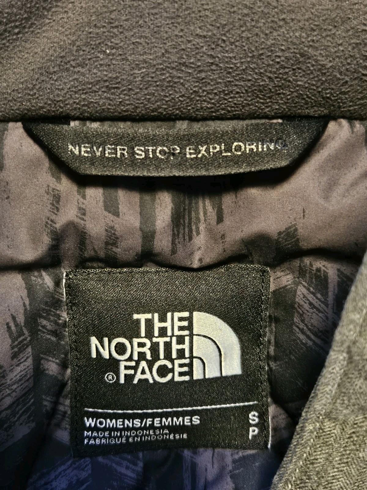 North Face Hyvent Goose Down Parka Womens Small Arctic Jacket Removable Hood thumbnail 19