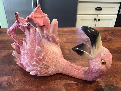 New TRUE Brands FLIRTY FLAMINGO Bottle Holder, 12x7.5x6.5, Item 5302 - 第 2/6 張圖片