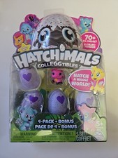 Hatchimals CollEGGtibles 4 Pack Bonus Egg Hatching Season 1