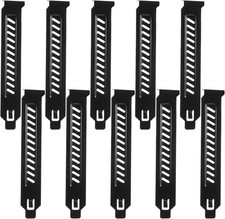 10PCS Vented PCI Slot Covers Metal Dust Filter Expansion Plates for ATX MATX Cas