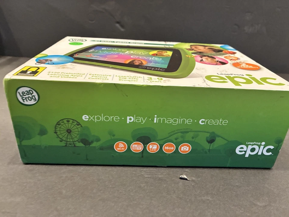 Leap лягушка Epic Academy издание детей обучения планшетов Wi-Fi 16GB (б/у) - Изображение 2 из 4