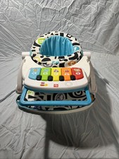 Fisher-Price Sit-Me-Up Floor Seat Deluxe   Kick  Play Piano, Snack Tray