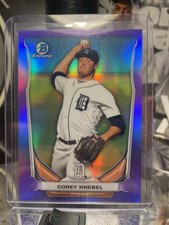 2014 Bowman Chrome Prospects Corey Knebel #BCP47 Purple Refractor /150 Tigers RC