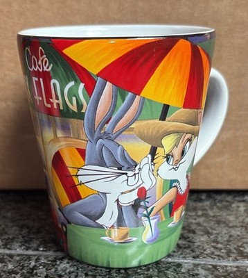 Looney Tunes Bugs Bunny Lola Cafe Six Flags Coffee Mug Love Warner Bros. 2000