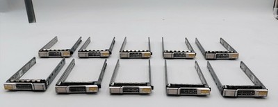 Dell EqualLogic 018KYH 2.5'' HDD Tray Caddy Lot of 10 SAS SATA Drive Carrier
