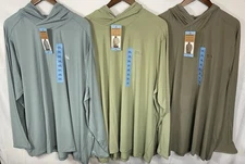 Eddie Bauer Men's Lot of 3 Performance SOLARFOIL Hoodies UPF 50+ Pick Size NWT