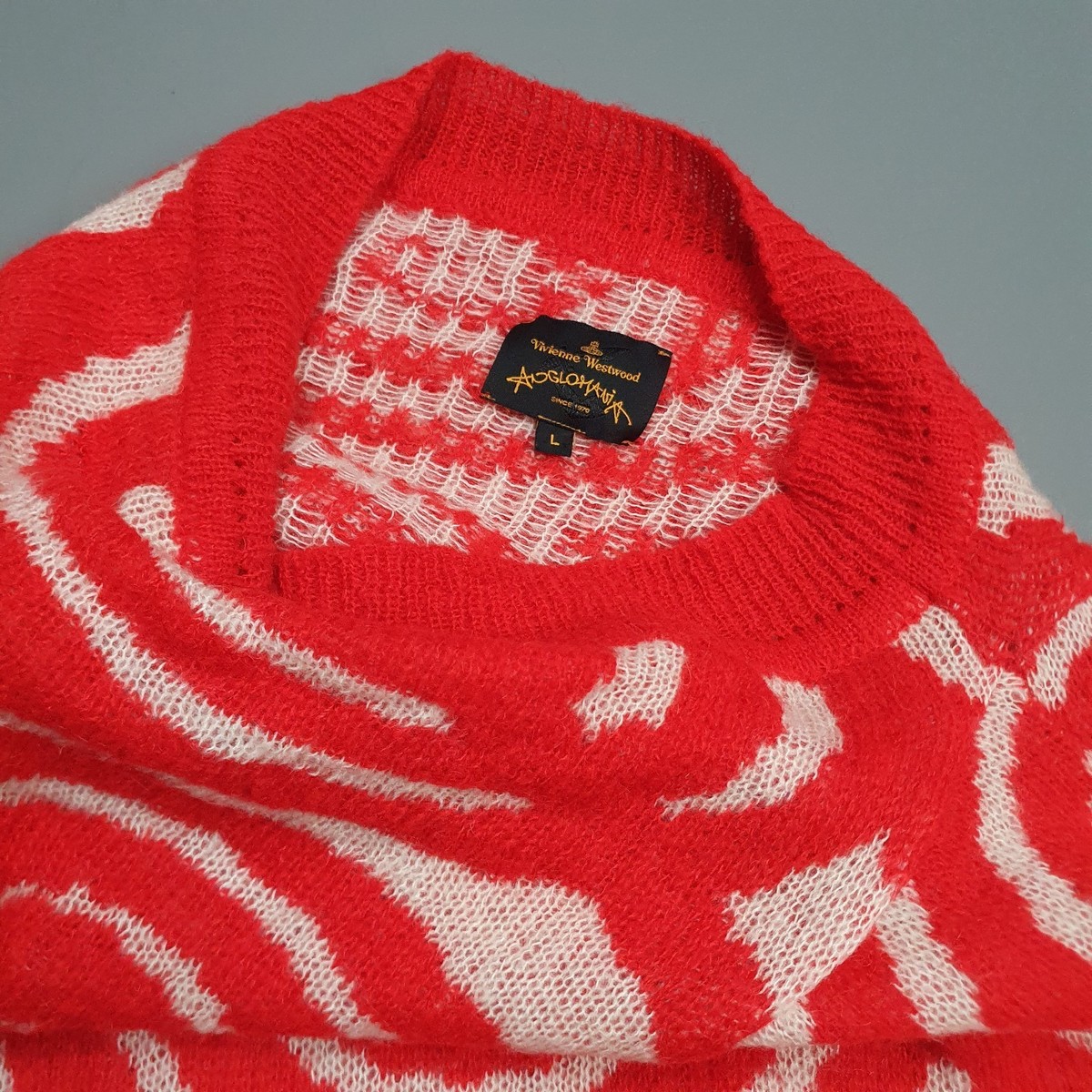 Vivienne Westwood Anglomania Mohair Sweater Jumper Runway Size