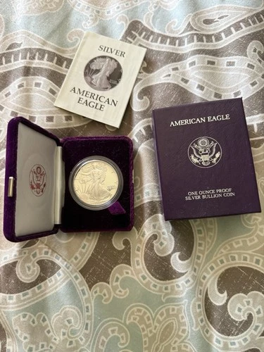 1987 S Proof $1 American Silver Eagle Dollar