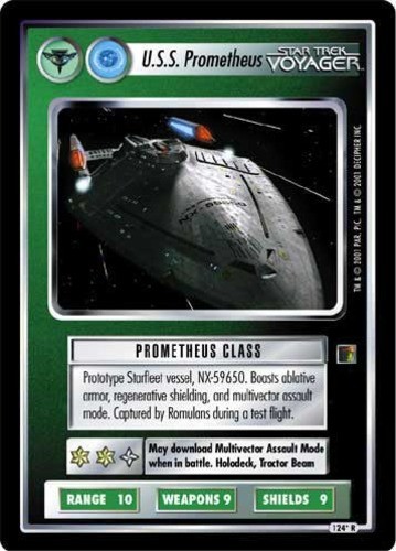 U.S.S. Prometheus [Romulan] Mint/Near Mint ST1E: The Borg