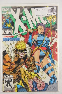 X-Men #6 (1992) VF+ Claremont Lee Marvel Comics