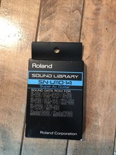 Scheda libreria audio Roland SN-U110-14 SUPER AC GUITAR PCM Data Rom