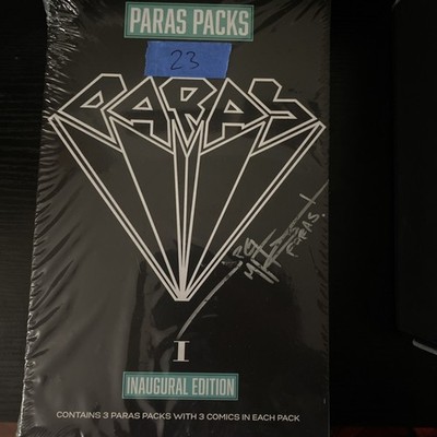 Sealed Paras Packs All 3 Signed By JPG | 9 Comics Total | 1st Inaugural Edition