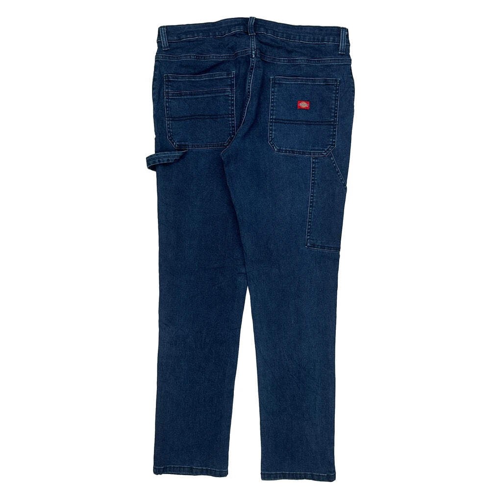 Dickies Carpenter Pants - 34W 30L Blue Cotton