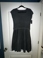 Mossimo Gray Sweater Dress Tunic XXL Stretchy Casual Fall Look