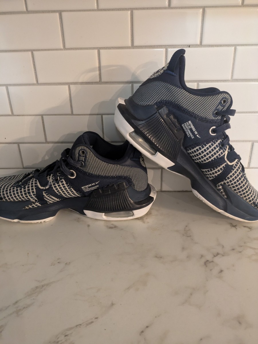Nike LeBron Witness 7 Shoes Mens Size 5.5 Basketball Sneakers DZ3299-401 Nike LeBron Witness 7 TB Midnight Navy Men main image 2