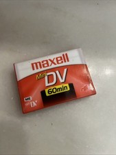 New Sealed Maxell Mini DV Digital Video Camcorder Cassette Tapes 60 Minutes