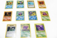 Lotto carte Pokémon Set Fossil (n.11 card) Near Mint in Inglese