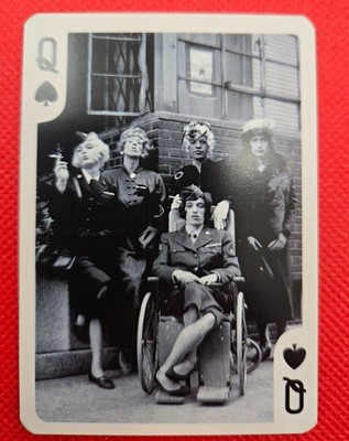 Rolling Stones Playing Card Rock Band Collectible Mick Jagger Keith Richards A4