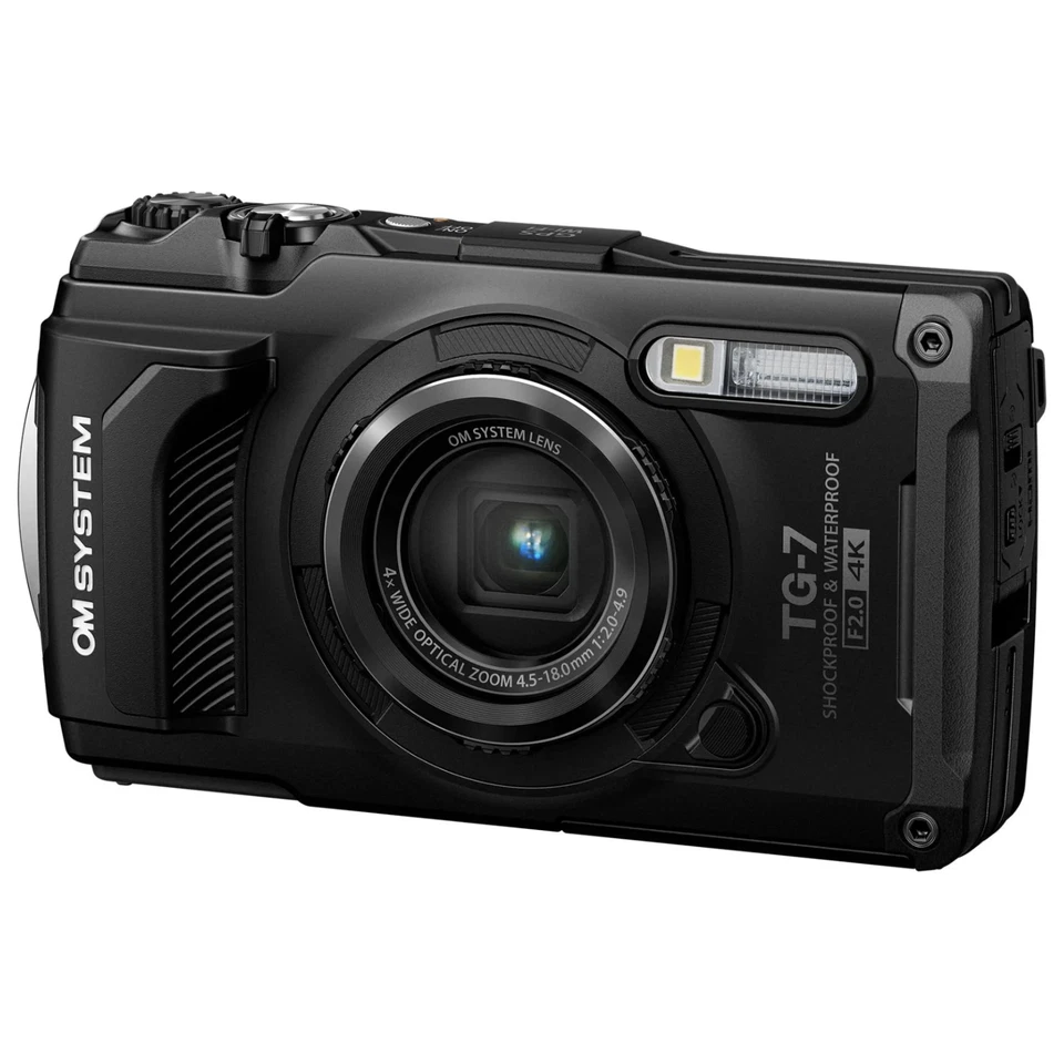 OM SYSTEM Resistente TG-7 Cámara Digital 12MP 4K Amortiguador e Impermeable Wi-Fi GPS NUEVO Foto 4 de 4