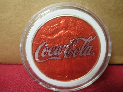 Coca-Cola 2020 Limited Edition American Silver Eagle PROOF Coin! .999 Silver!