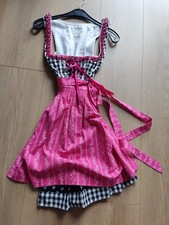 MarJo Dirndl Größe S / 36 Pink Schwarz Schürze Trachtenkleid
